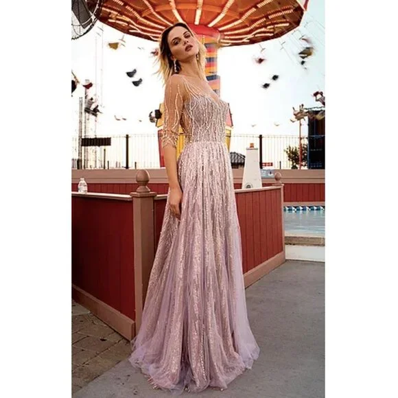 STEPHEN YEARICK EVENING WEAR DRESS COLLECTION Size 6 Retails $4500 -  www.rajagirimanappuram.com